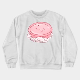 Egg tart in PINK Crewneck Sweatshirt